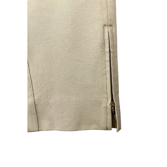 Worth Riding Style Casual Pants  Size 12  Zip Ankles Khaki Beige  Made in USA - Picture 6 of 8